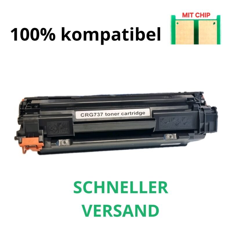 Home kompatibler toner crg737 – mit chip