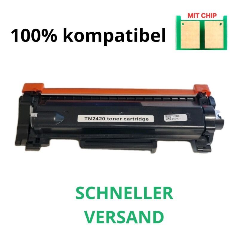 Home kompatibler toner tn2420 – mit chip